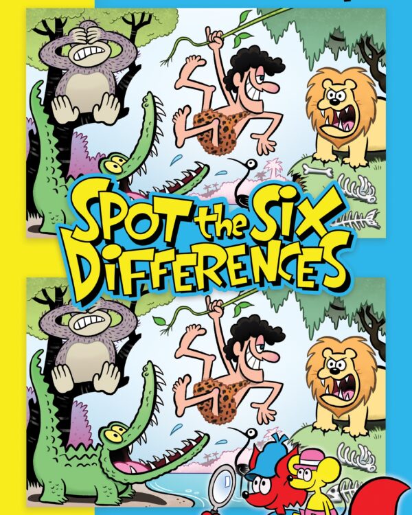 Slylock Fox: Spot the Six Differences