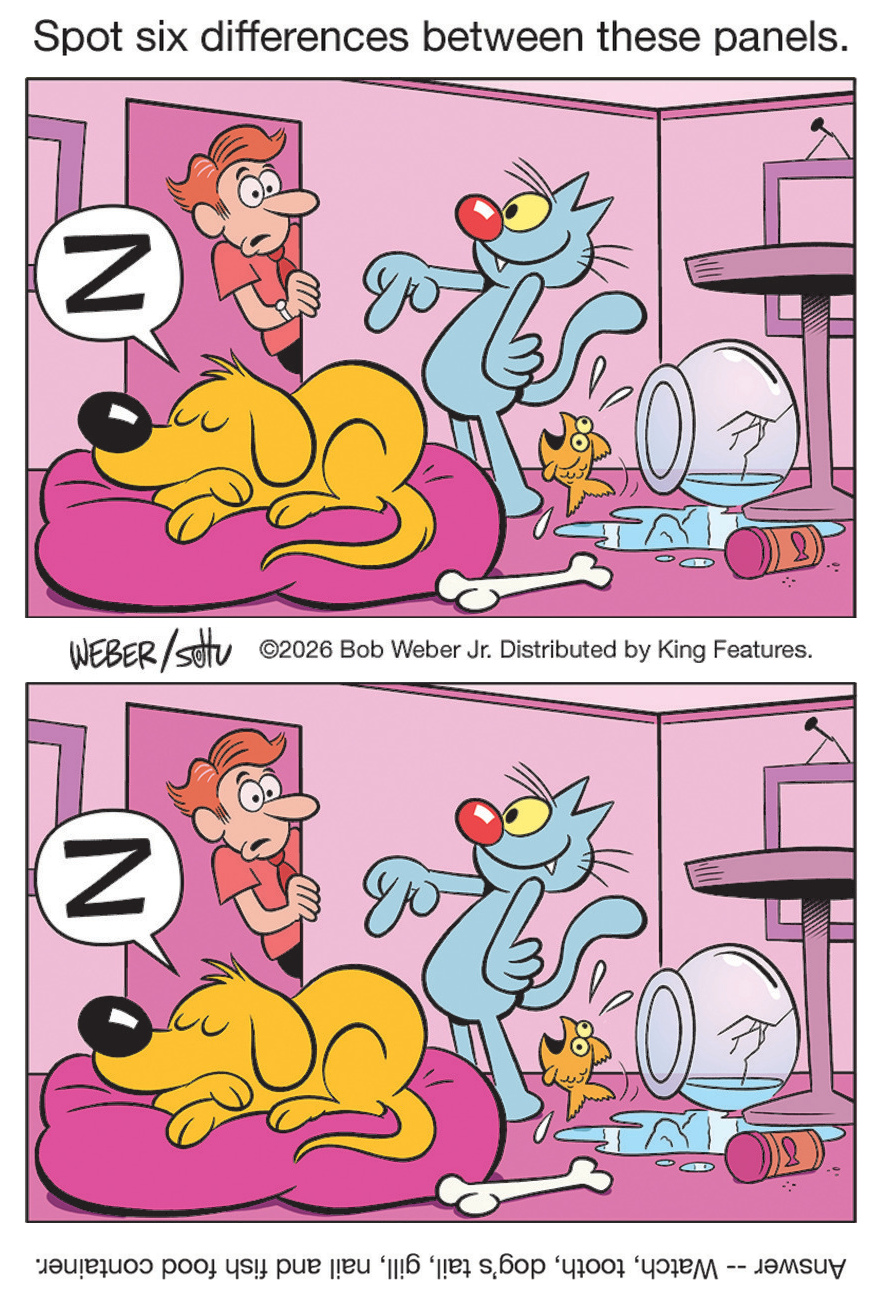 06/30/2026 Slylock Fox Spot Six Differences comic