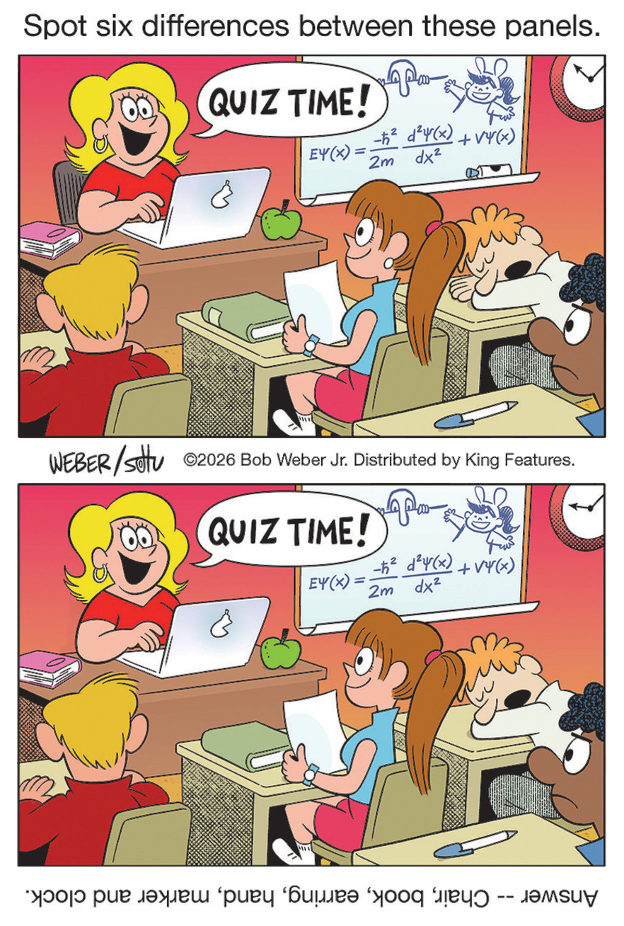 07/02/2026 Slylock Fox Spot Six Differences comic