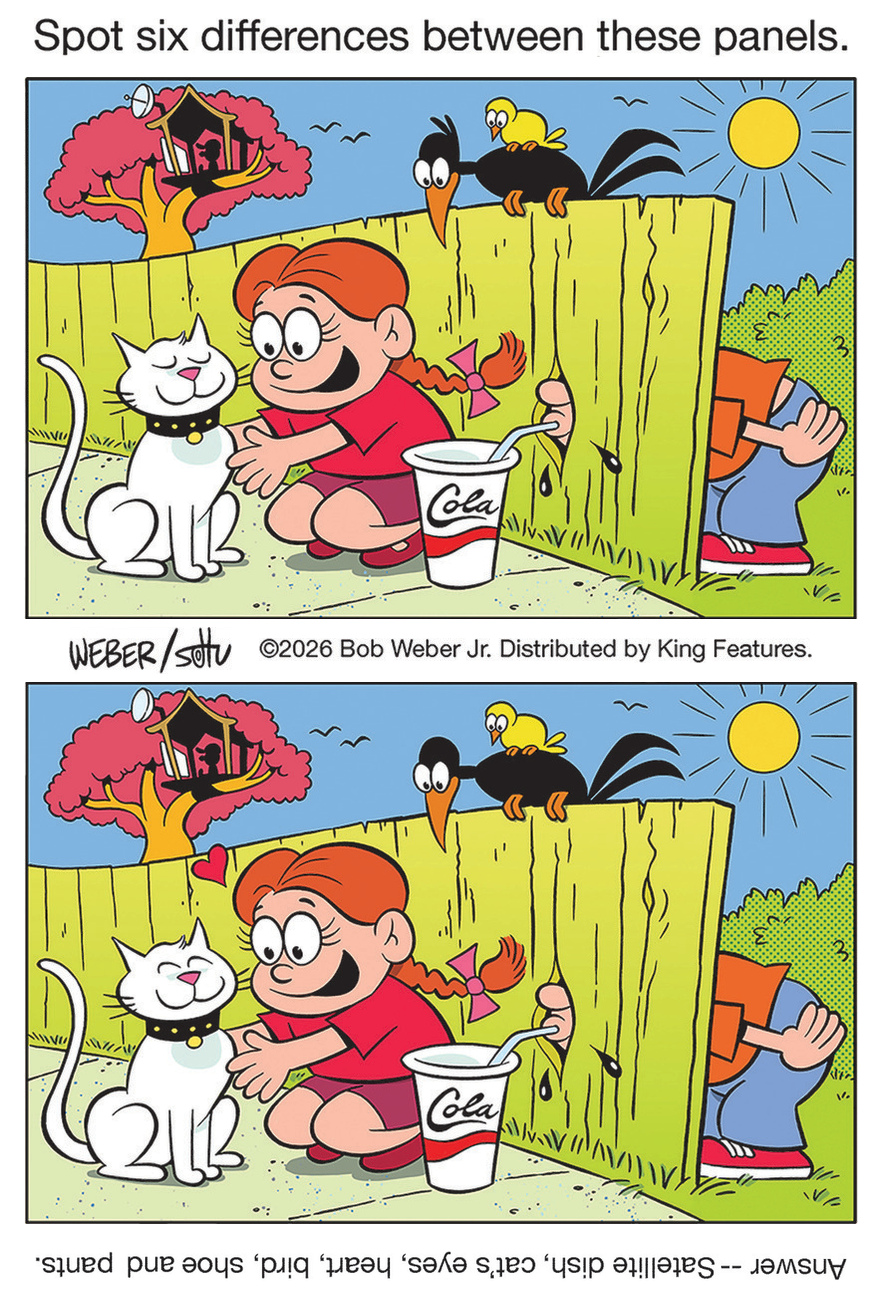 07/07/2026 Slylock Fox Spot Six Differences comic