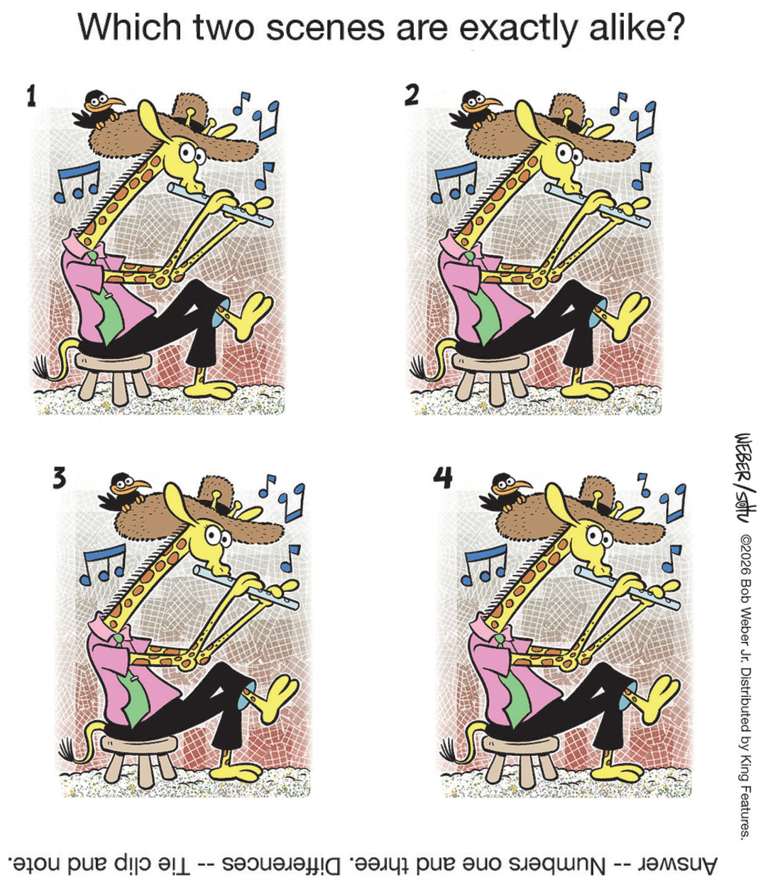 07/15/2026 Slylock Fox four-scene comparison comic