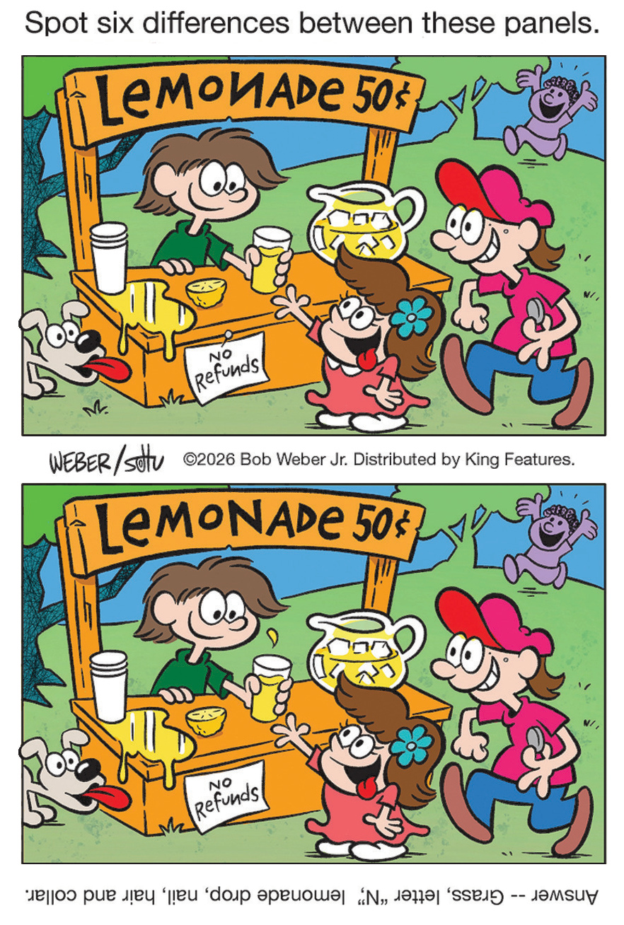 07/21/2026 Slylock Fox Spot Six Differences comic