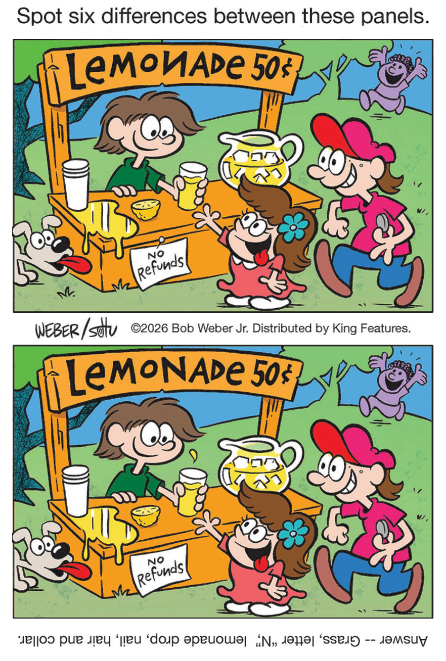 07/21/2026 Slylock Fox Spot Six Differences comic