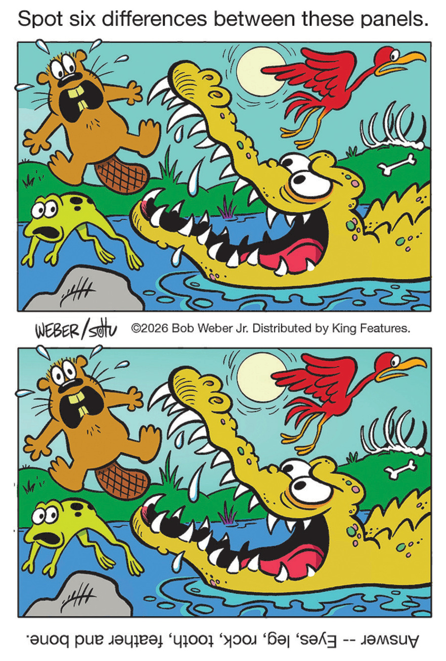 07/23/2026 Slylock Fox Spot Six Differences comic