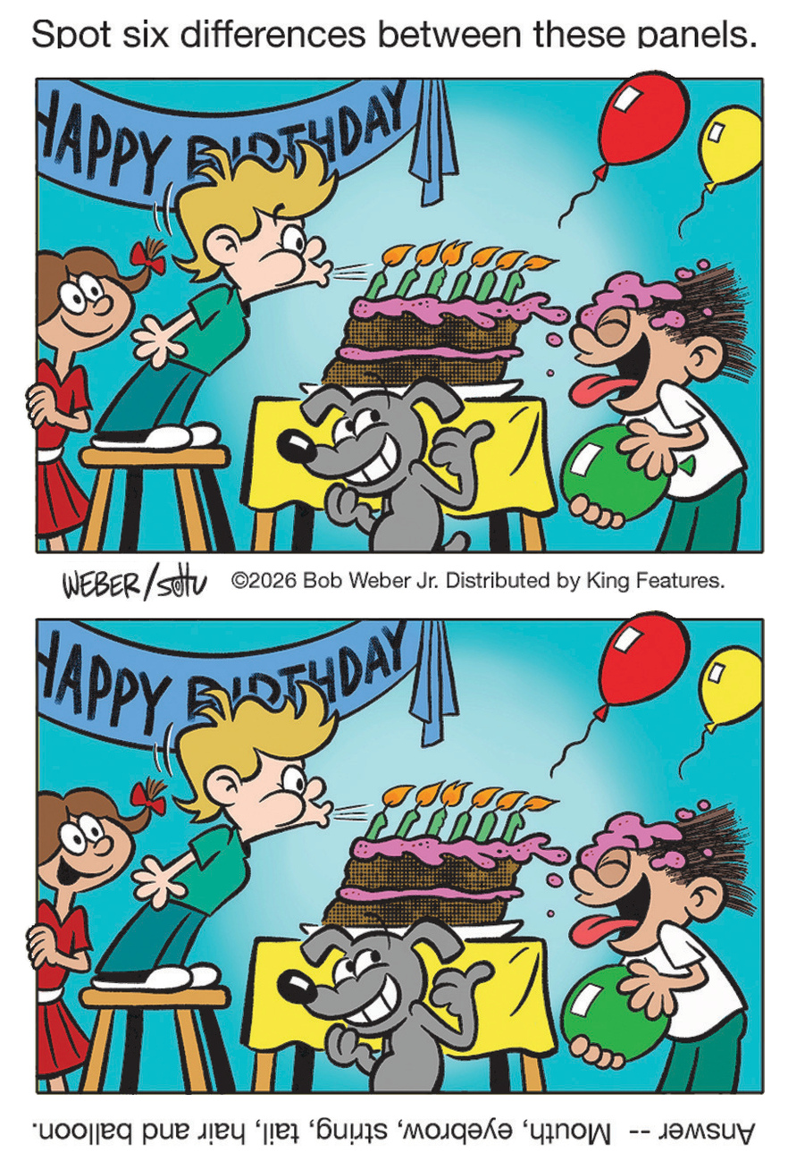 07/28/2026 Slylock Fox Spot Six Differences comic