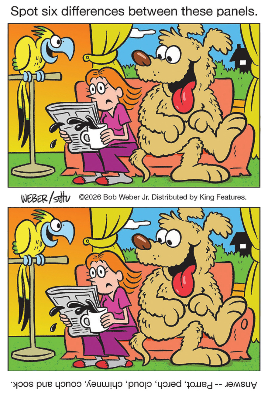 07/30/2026 Slylock Fox Spot Six Differences comic