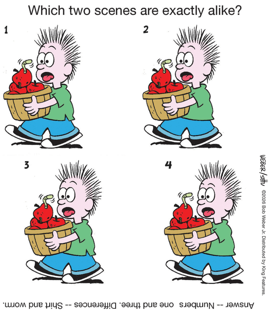 08/22/2026 Slylock Fox four-scene comparison comic