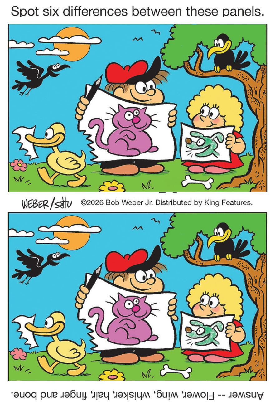 08/25/2026 Slylock Fox Spot Six Differences comic