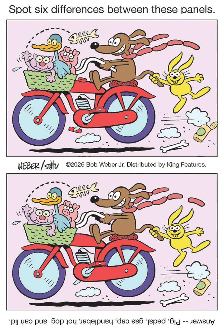 08/27/2026 Slylock Fox Spot Six Differences comic