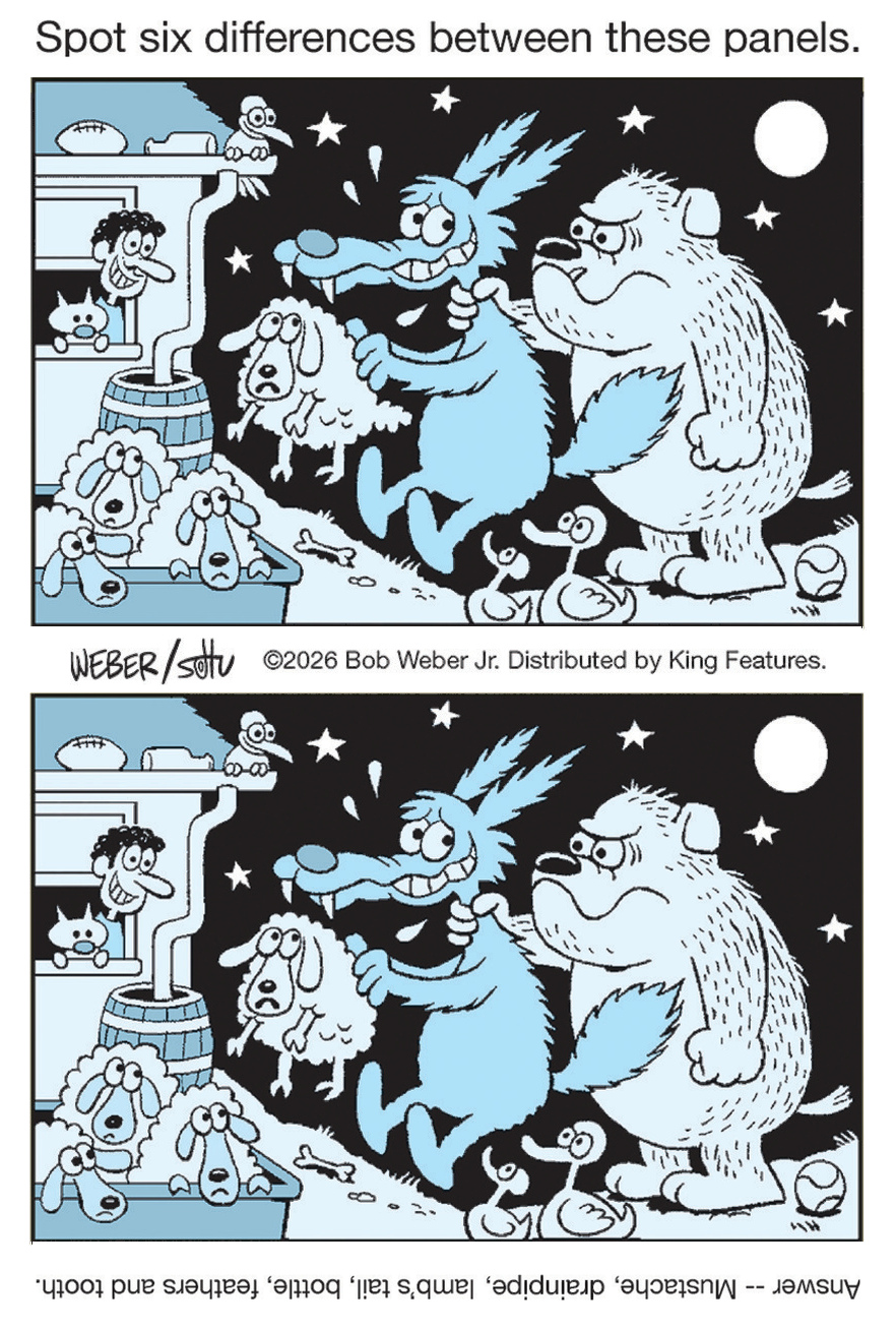 09/10/2026 Slylock Fox Spot Six Differences comic