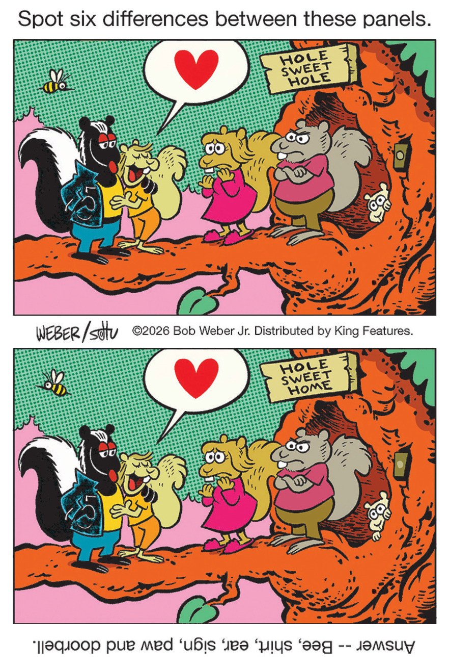 09/22/2026 Slylock Fox Spot Six Differences comic